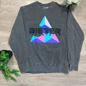 Bieber Industries reverse weave style crewneck